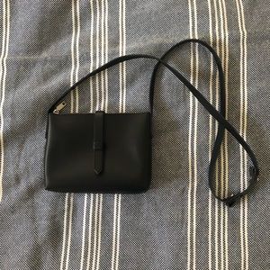 J crew leather crossbody bag